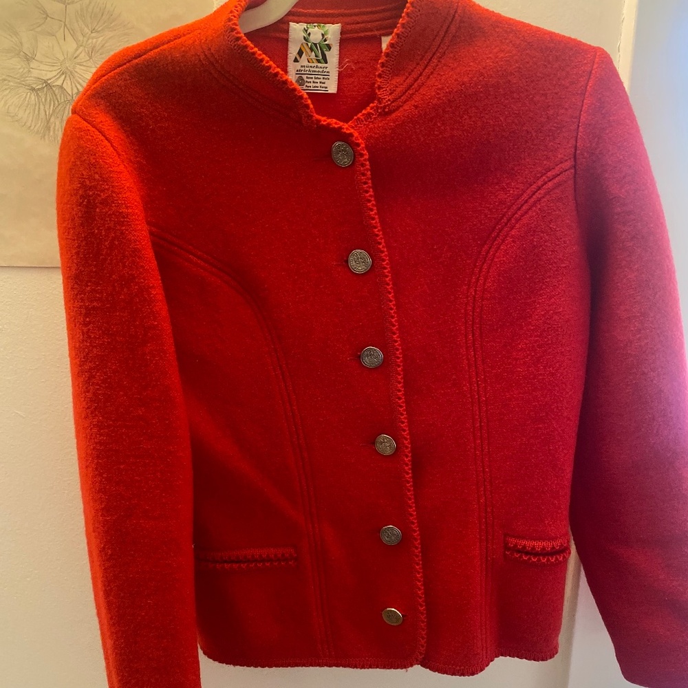 German/Austrian vintage wool coat